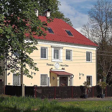 Pension Novy Den Albrechtice  Exteriör bild